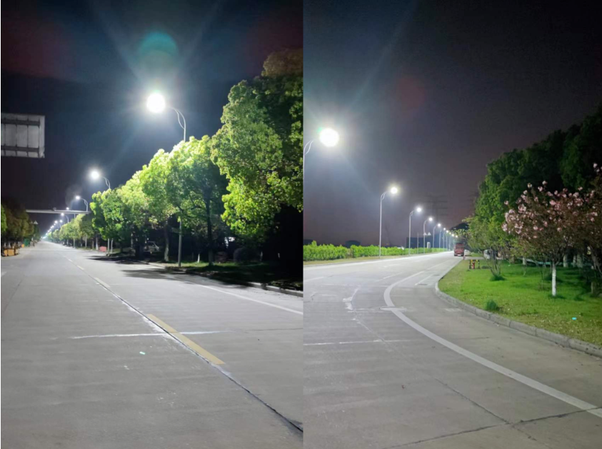宁波石化开发区使用智慧路灯改善照明效果实现节能减排