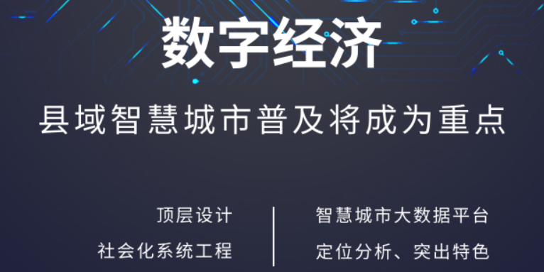 智慧县城建设的首要，数据！